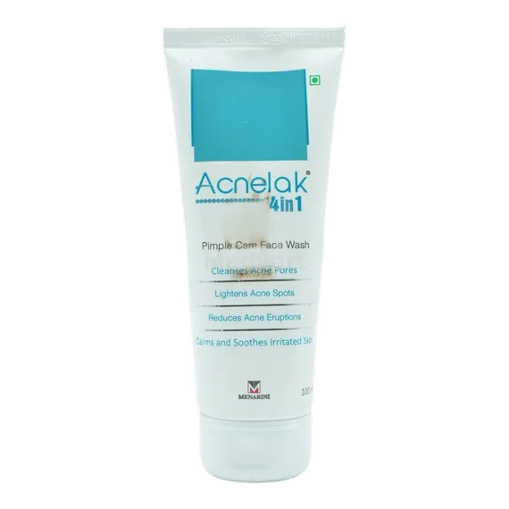 acnelak 4 in 1 facewash 100 ml